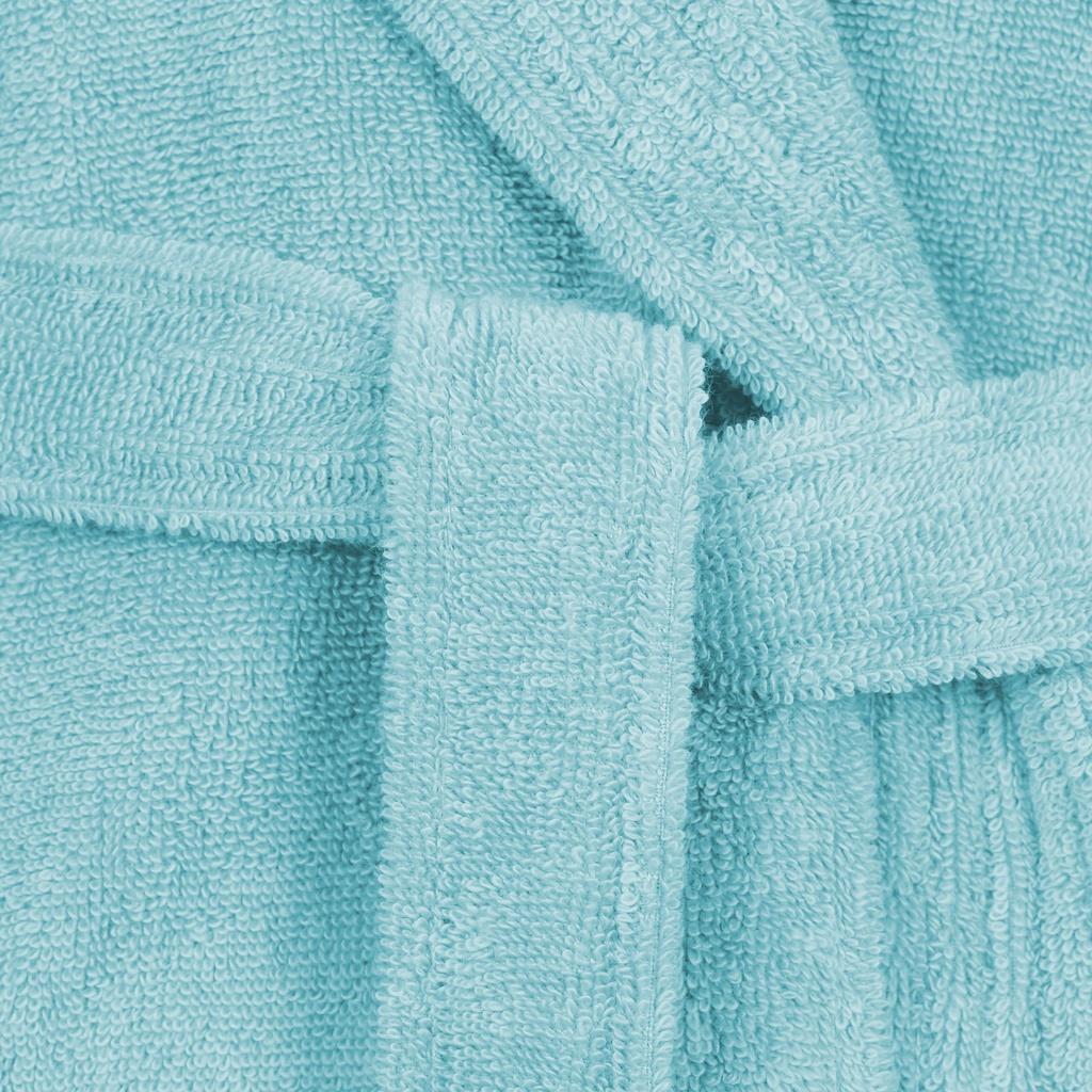 VOSSEN ‘Vegan Life’ Unisex Classic Bathrobe 100 Organic Cotton